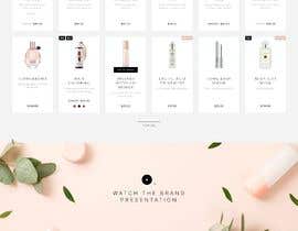 #89 for Website design for beauty brand! by faridahmed97x