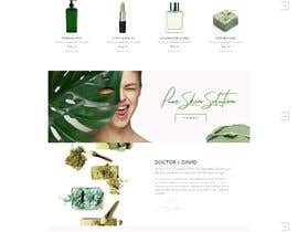 Nro 99 kilpailuun Website design for beauty brand! käyttäjältä faridahmed97x