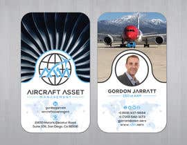 #1234 pentru Aircraft Company Business Card Design de către Shobuj1995