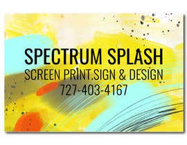 #88 para Spectrum Splash Screen Print, Sign &amp; Design por saeedsk11