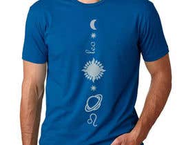 enzodesigns tarafından t-shirt Leo zodiac sign design için no 2
