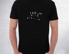 nº 22 pour design zodiac Leo star constellation par muaazbintahir 