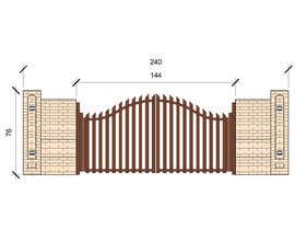 #14 za I&#039;m looking for someone who can design my brick fence with elevation and rendition. od bebo1979tayson