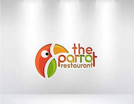 #93 untuk Minimalist modern logo design for restaurant named: The parrot restaurant oleh graphicins