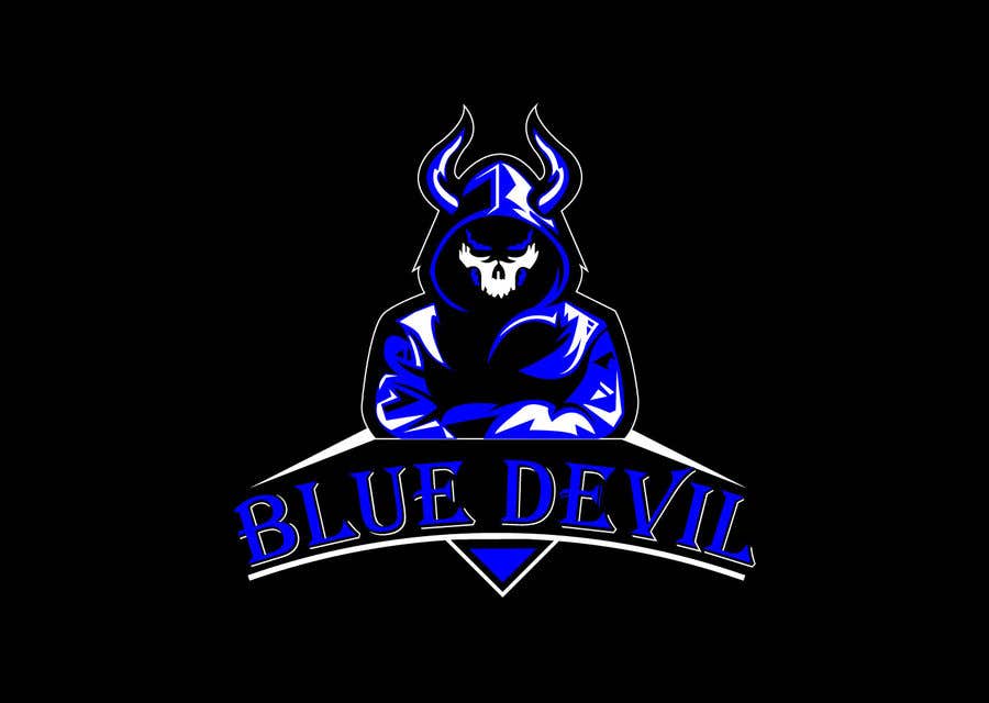 
                                                                                                                        Kilpailutyö #                                            180
                                         kilpailussa                                             Blue Devil Logo Design
                                        