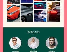 #59 cho We need a high professional homepage for our automotive company. bởi sushantshelake09