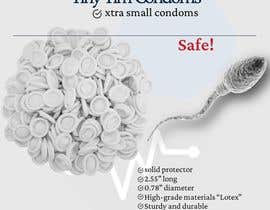 #6 5 x 7 Vertical Tiny Tim Condoms mailer Sticker részére Anabserf által