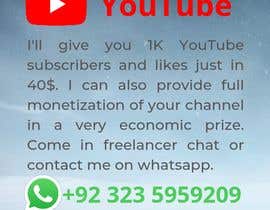 Nro 26 kilpailuun Youtube Like Comment Share käyttäjältä muhammadhzrizwan
