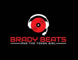 Nro 124 kilpailuun Brady Beats and the Token Girl (Name/Logo Design) käyttäjältä muktaakterit430