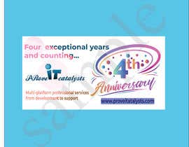 #9 pёr Need 4th year anniversary to post in social media for a company . nga designerarif21