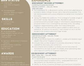 #15 for 3 resumes for a lawyer by AnushkaTyagi199