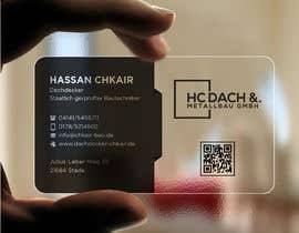 #603 untuk I need a design for transparent business cards oleh ahsanhabib5477