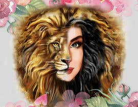 #50 untuk Single cover art (Half lion muzzle+Half Face) oleh epiko