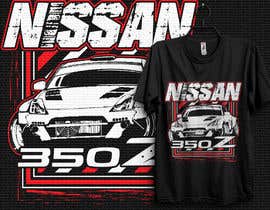 hb2659919 tarafından Nissan Sports Car T-Shirt Design: Nissan Skyline GTR &amp; Nissan 350Z için no 170