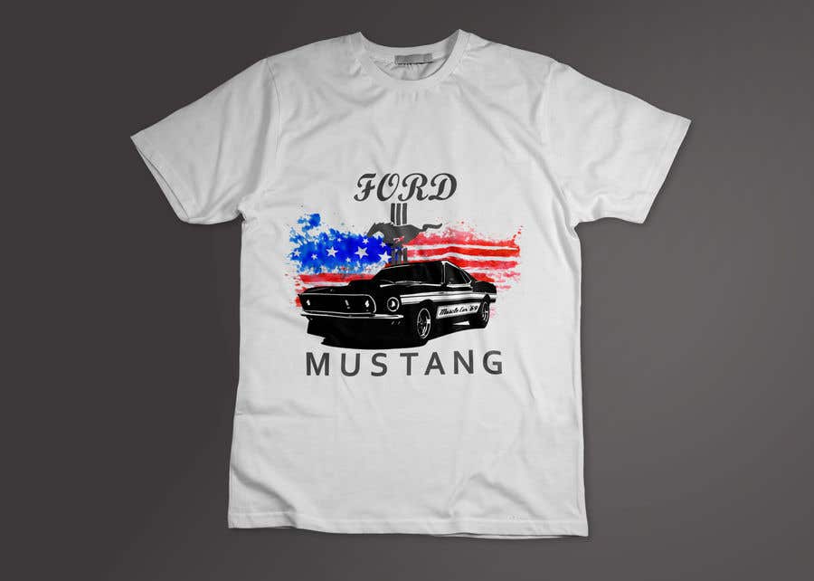 Contest Entry #204 for                                                 Ford Mustang Sports Car T-Shirt Design
                                            