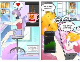 #41 for Comic Book Illustrator for CryptoGirlfriend Anime Style by maryad1989