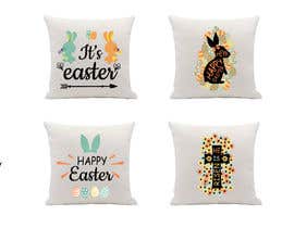 #52 untuk 2 Set Design for Easter Pillow Covers oleh Pinky420