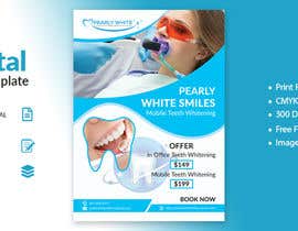 TRsadik75 tarafından Make a flyer for our Teeth Whitening Business ( canva template if possible) için no 137