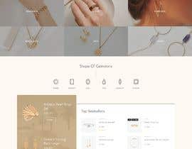 #63 untuk Design an interactive Jewellery Website oleh faridahmed97x