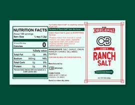 Nro 25 kilpailuun Seasoned Salt Blend label käyttäjältä itsmenasir
