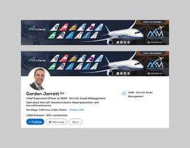 #133 for Design a new banner/header for LinkedIn for AAM - Aircraft Asset Management by qamarkaami