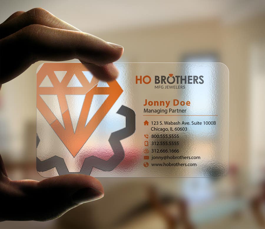 Penyertaan Peraduan #153 untuk                                                 Design some Business Cards for Jewelry Company
                                            