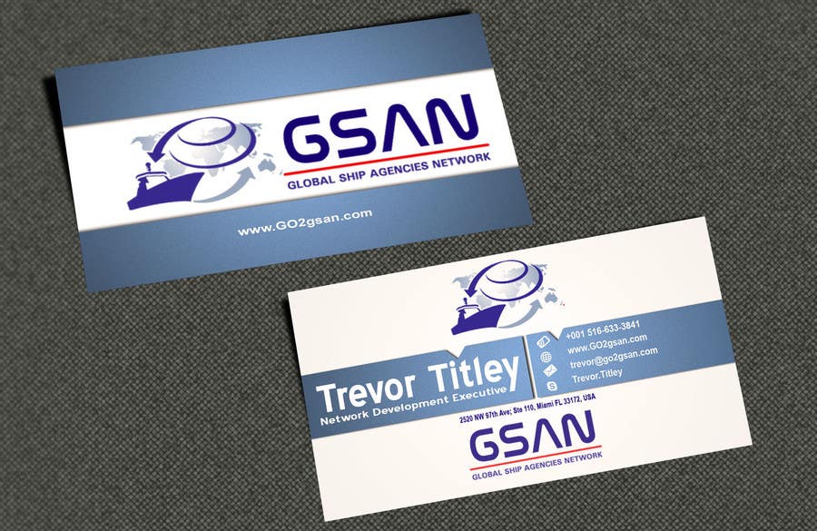 Penyertaan Peraduan #35 untuk                                                 Design some Business Cards for GSAN
                                            