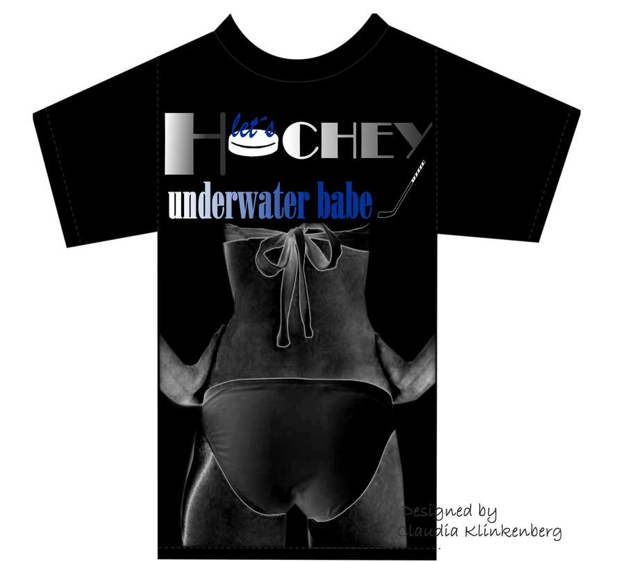 Kilpailutyö #13 kilpailussa                                                 Do a t-shirt for Underwater Hockey
                                            