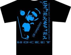 Nro 25 kilpailuun Do a t-shirt for Underwater Hockey käyttäjältä surajbherwani