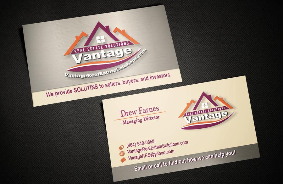 Contest Entry #22 for                                                 Design some Business Cards for Real Estate Company
                                            