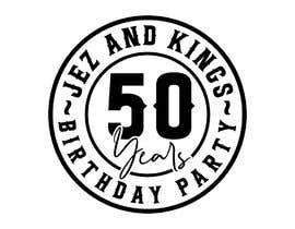 #134 para Logo for 50th Birthday Party por carolingaber