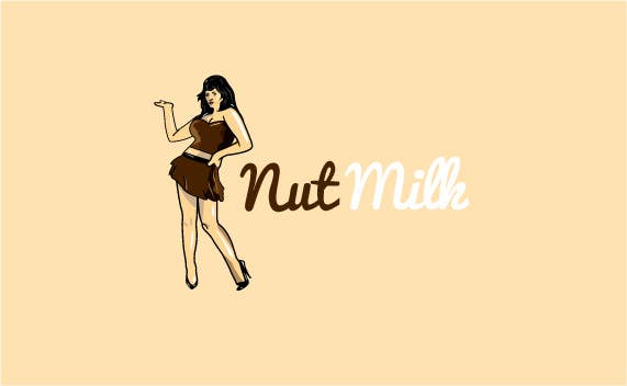 Kilpailutyö #1 kilpailussa                                                 Design a Logo for Nut Milk label
                                            