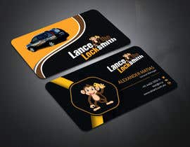 #336 za Lance the Locksmith Business Cards od aslamuzzaman