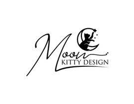 bablumia211994 tarafından Logo for website &quot;Moon Kitty Design&quot; için no 46