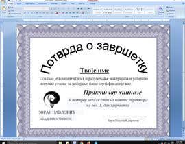 #17 para Build me a certificate for completed training course as certified hypnotherapist de mahabulmondol75