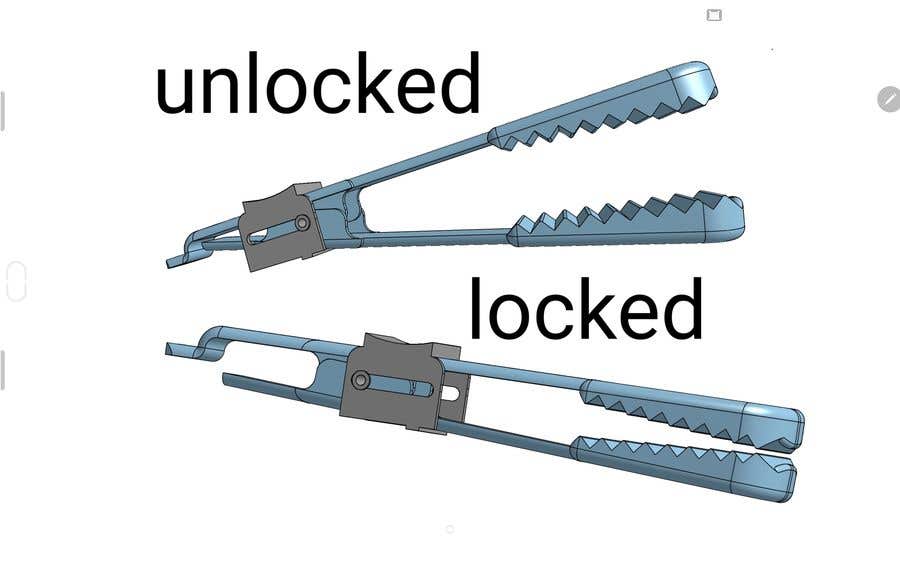 
                                                                                                                        Bài tham dự cuộc thi #                                            16
                                         cho                                             Locking mechanism Design for a pair of tongs
                                        