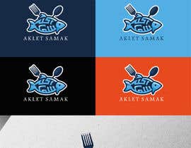 #155 untuk Logo design for restaurant &quot; AKLET SAMAK &quot; oleh Ahlemh