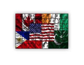#42 for Picture of Flags for a Custom Puzzle by AbodySamy