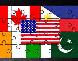 #27 for Picture of Flags for a Custom Puzzle by azmimakhter5