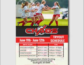 #102 for Need a Flyer created for soccer tryouts 2022 by arifislamarif68