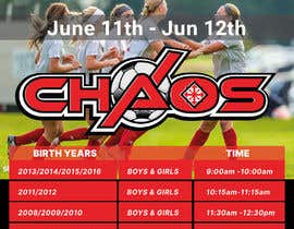 #97 for Need a Flyer created for soccer tryouts 2022 by za8127856