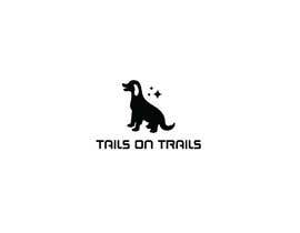 #200 for &quot;Tails on Trails&quot; Dog walking Business Logo by GDMrinal