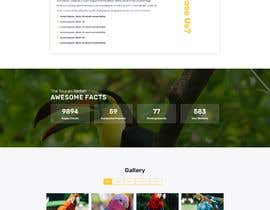 #11 for landing Page design for bird watching agency. modern and easy to understand, and best call to action af PrinceMuhammad55