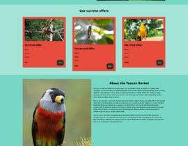 #28 untuk landing Page design for bird watching agency. modern and easy to understand, and best call to action oleh ulisesMontenegro