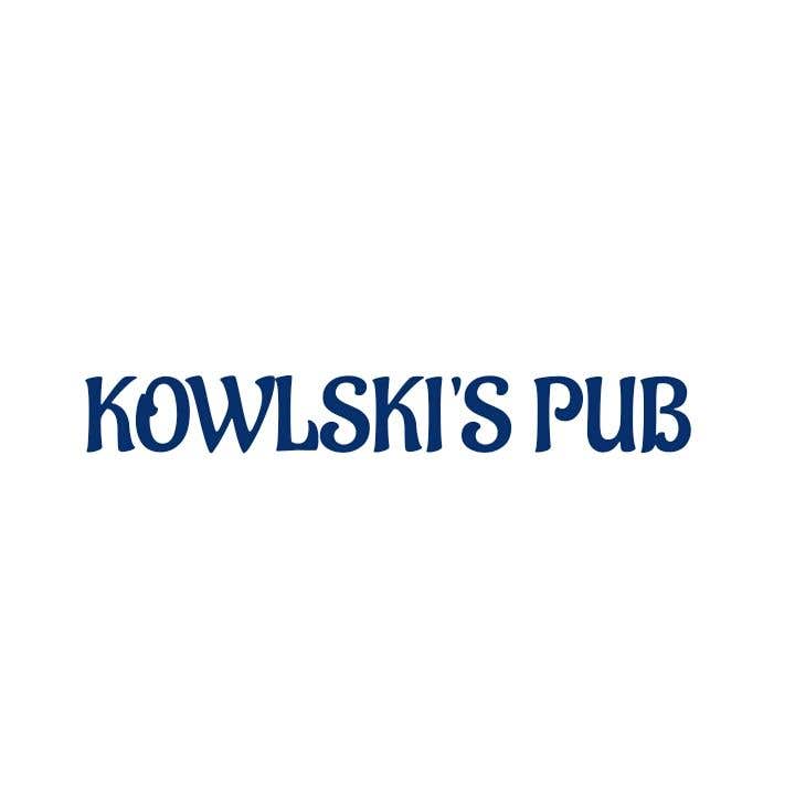 
                                                                                                                        Bài tham dự cuộc thi #                                            45
                                         cho                                             Logo for Kowalski's pub
                                        