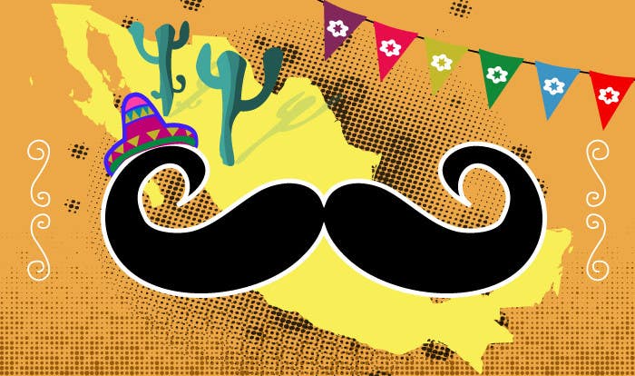 Penyertaan Peraduan #68 untuk                                                 Draw The moustache! The crazy mexican contest!
                                            