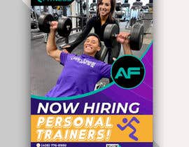 #160 cho Professional &quot;Now Hiring Personal Trainers&quot; Signage (1-Sided) - Urgent! bởi alakram420