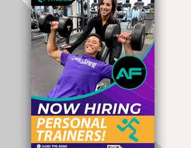 #166 cho Professional &quot;Now Hiring Personal Trainers&quot; Signage (1-Sided) - Urgent! bởi alakram420