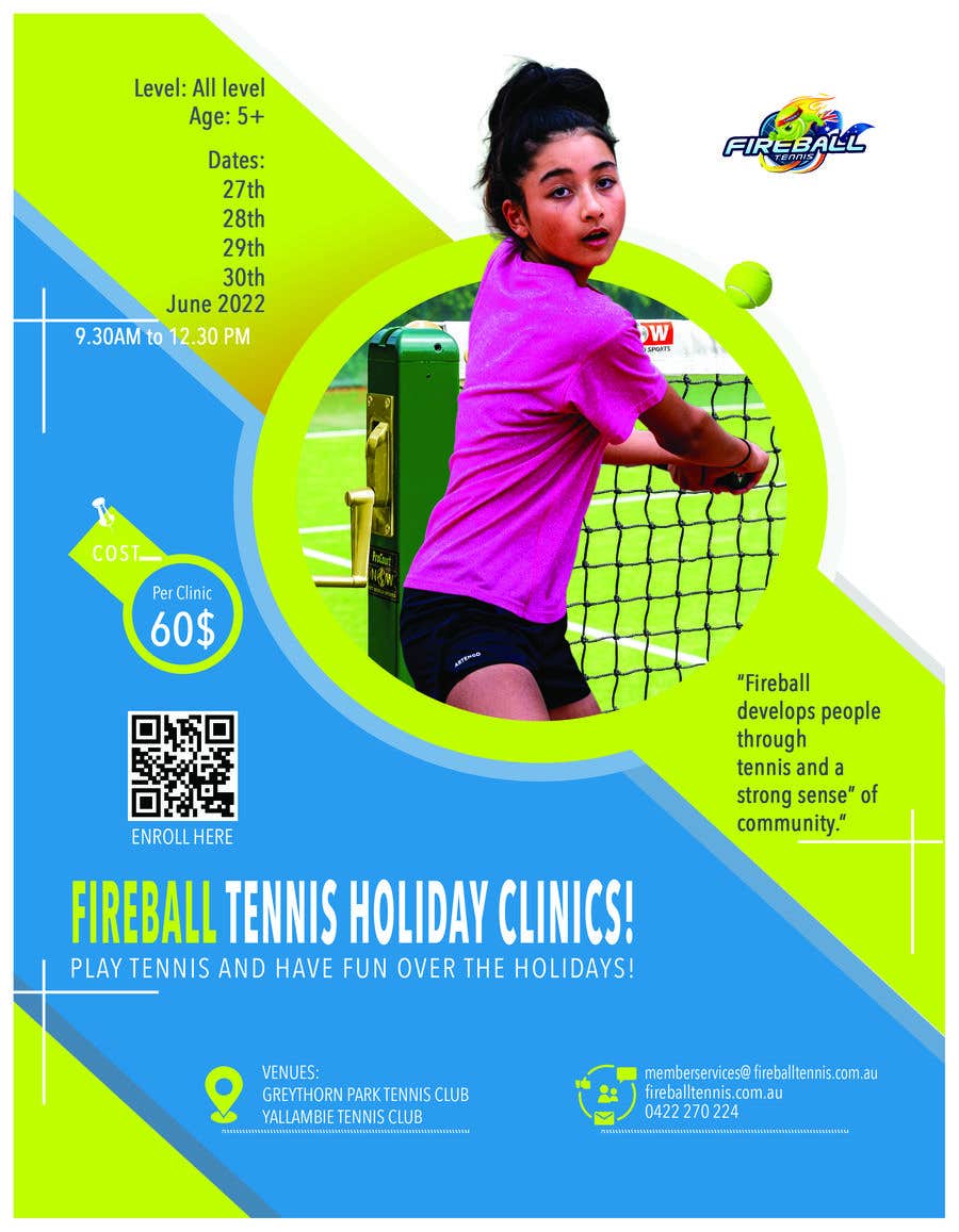 
                                                                                                                        Proposition n°                                            40
                                         du concours                                             Fireball Holiday Clinic Flier Design
                                        