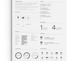 Nro 3 kilpailuun Resume infographics käyttäjältä tahanadeem62